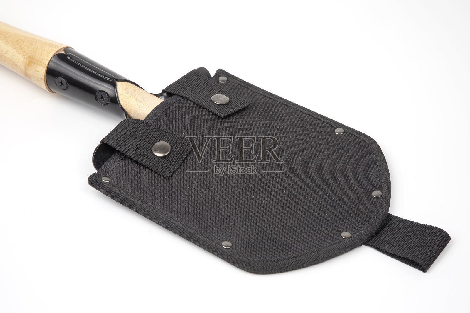 小铲旅游和土方工程在一个白色的背景照片摄影图片