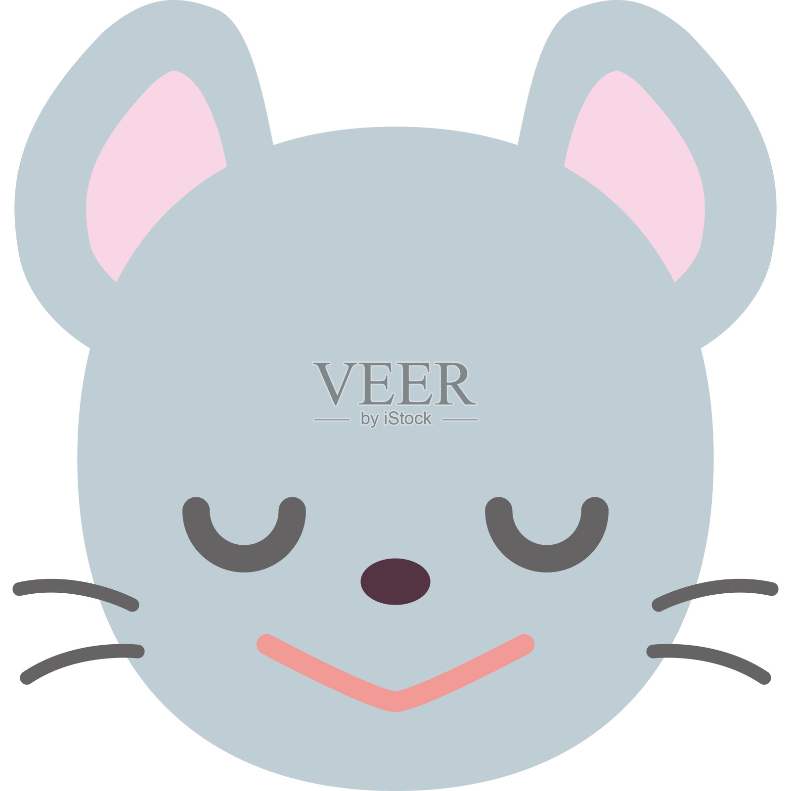 可爱的鼠标表情设计元素图片