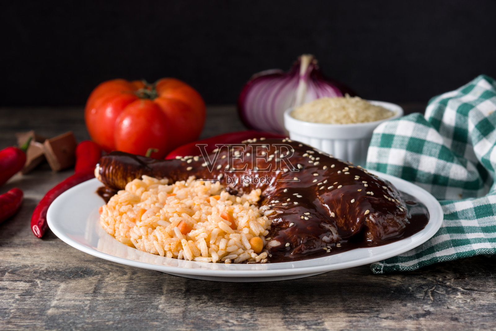 传统的痣波布拉诺和里克照片摄影图片