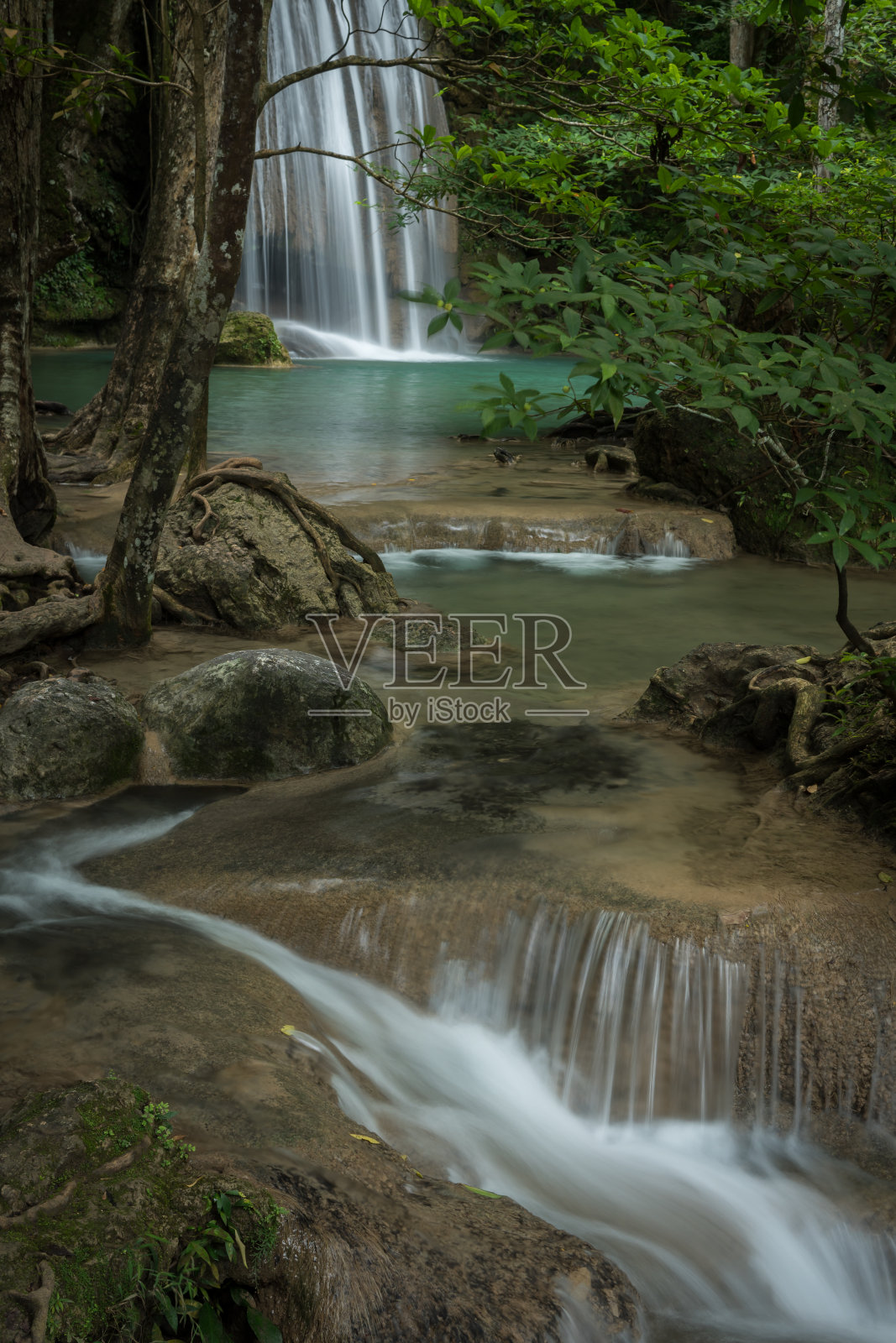 泰国北碧丛林照片摄影图片