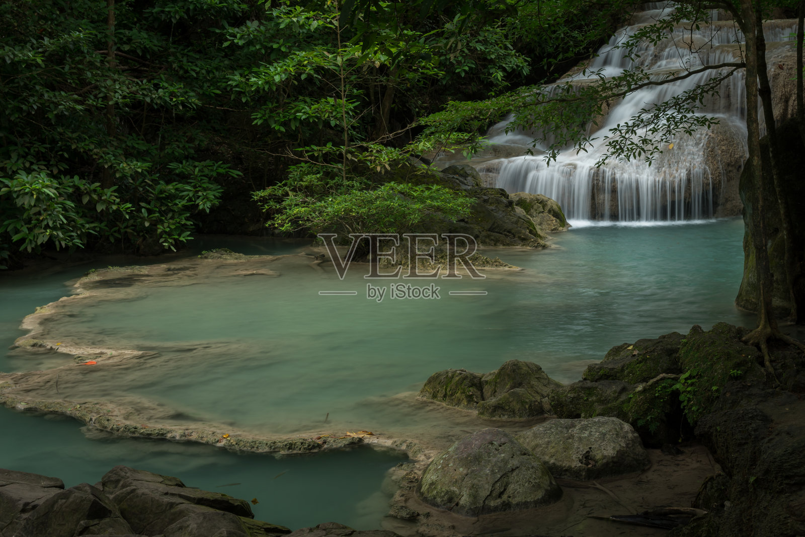 泰国北碧丛林照片摄影图片
