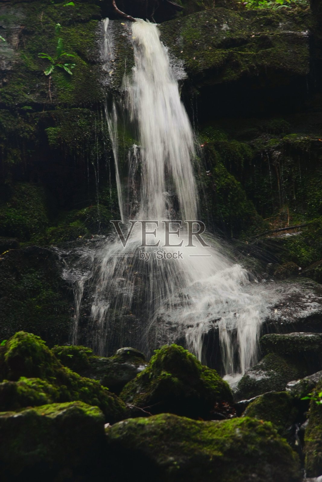 格伦巴罗瀑布， 劳伊斯， 爱尔兰照片摄影图片