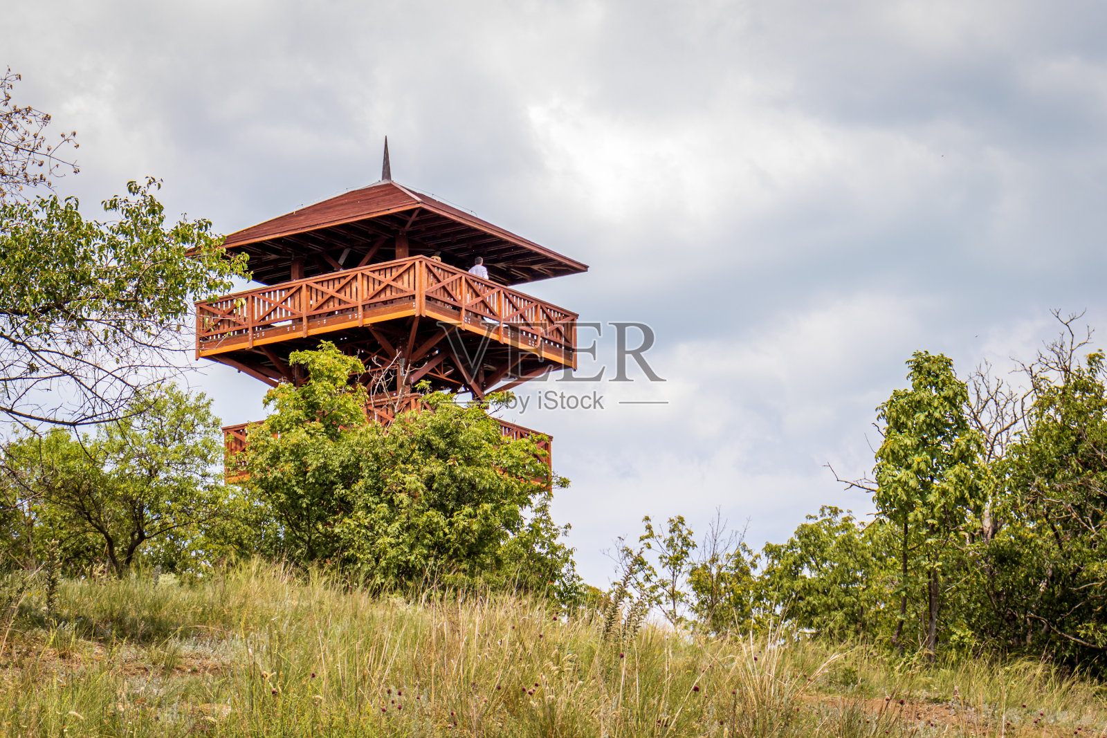 匈牙利巴拉顿湖附近的蒂哈尼半岛照片摄影图片
