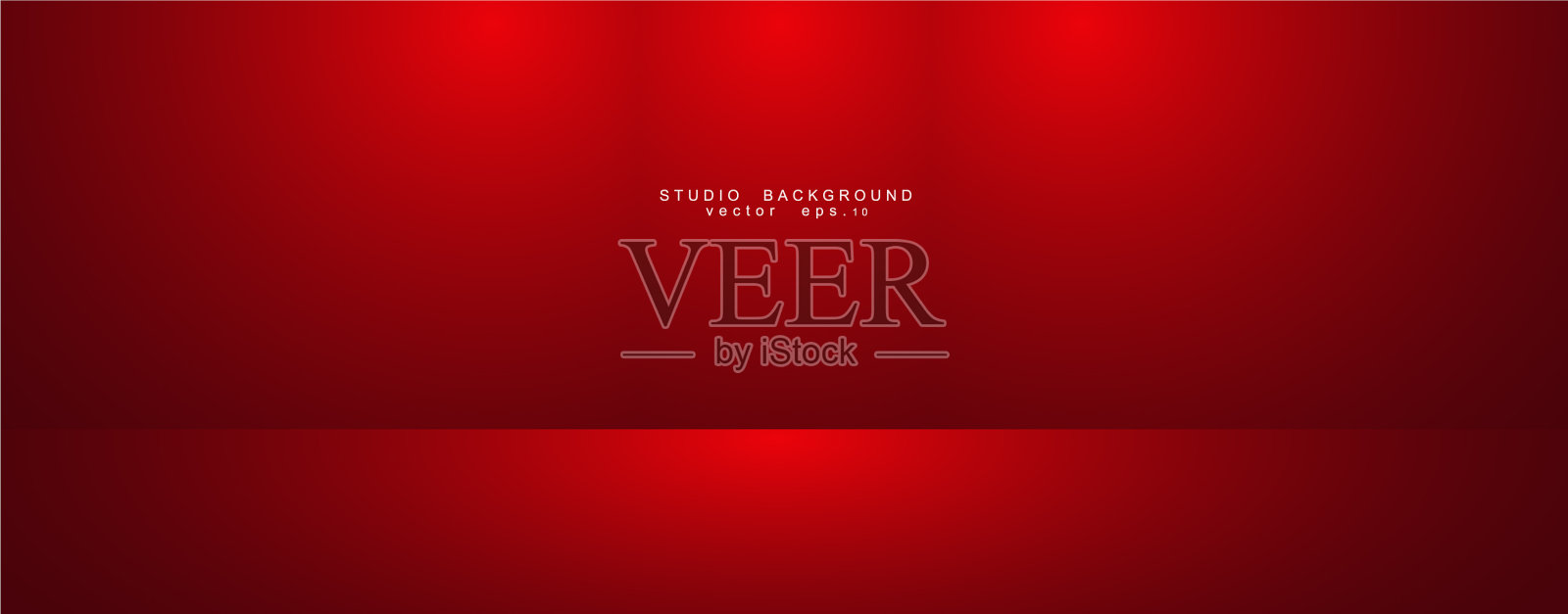 空红色工作室房间豪华背景插画图片素材