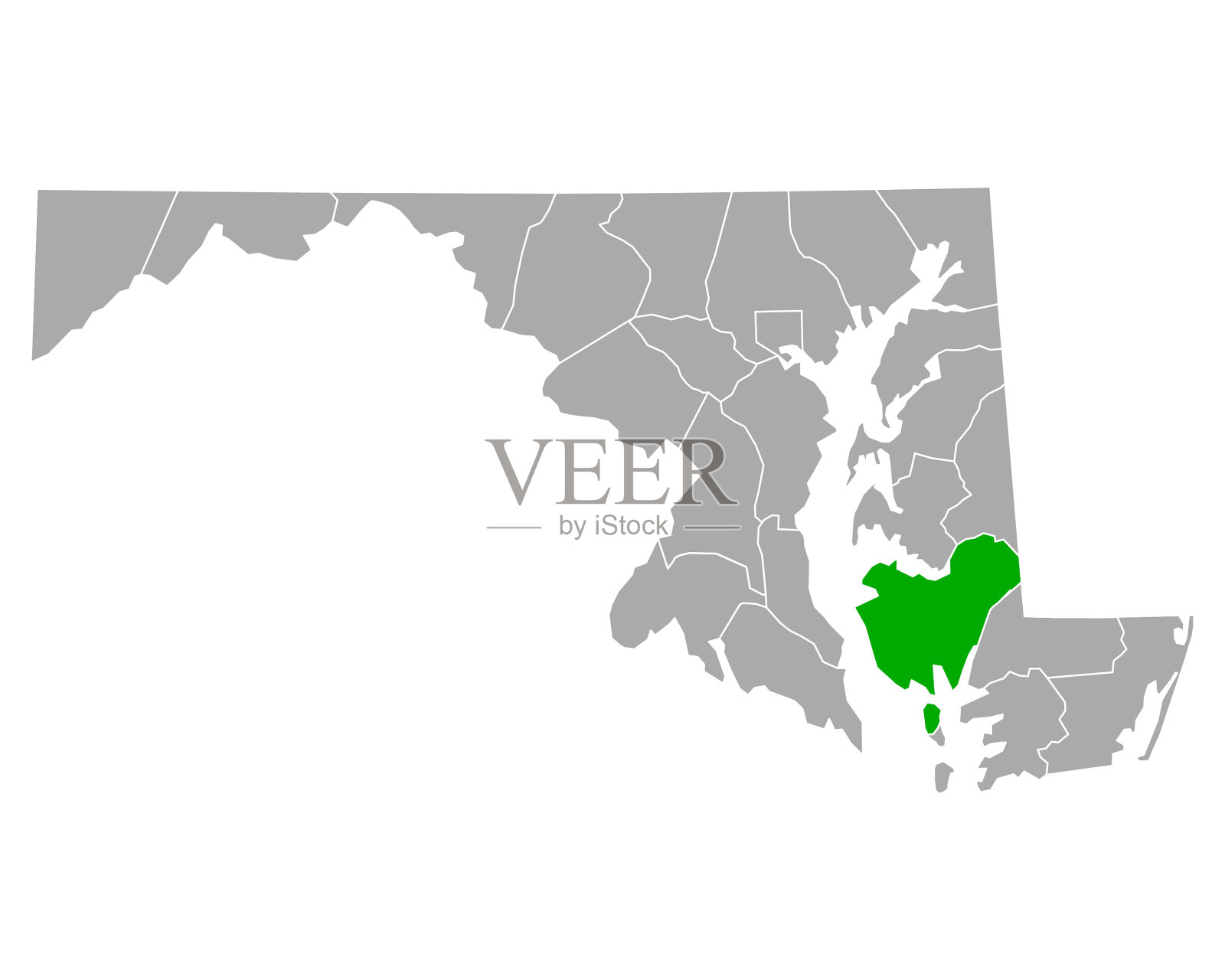 马里兰州的多切斯特插画图片素材