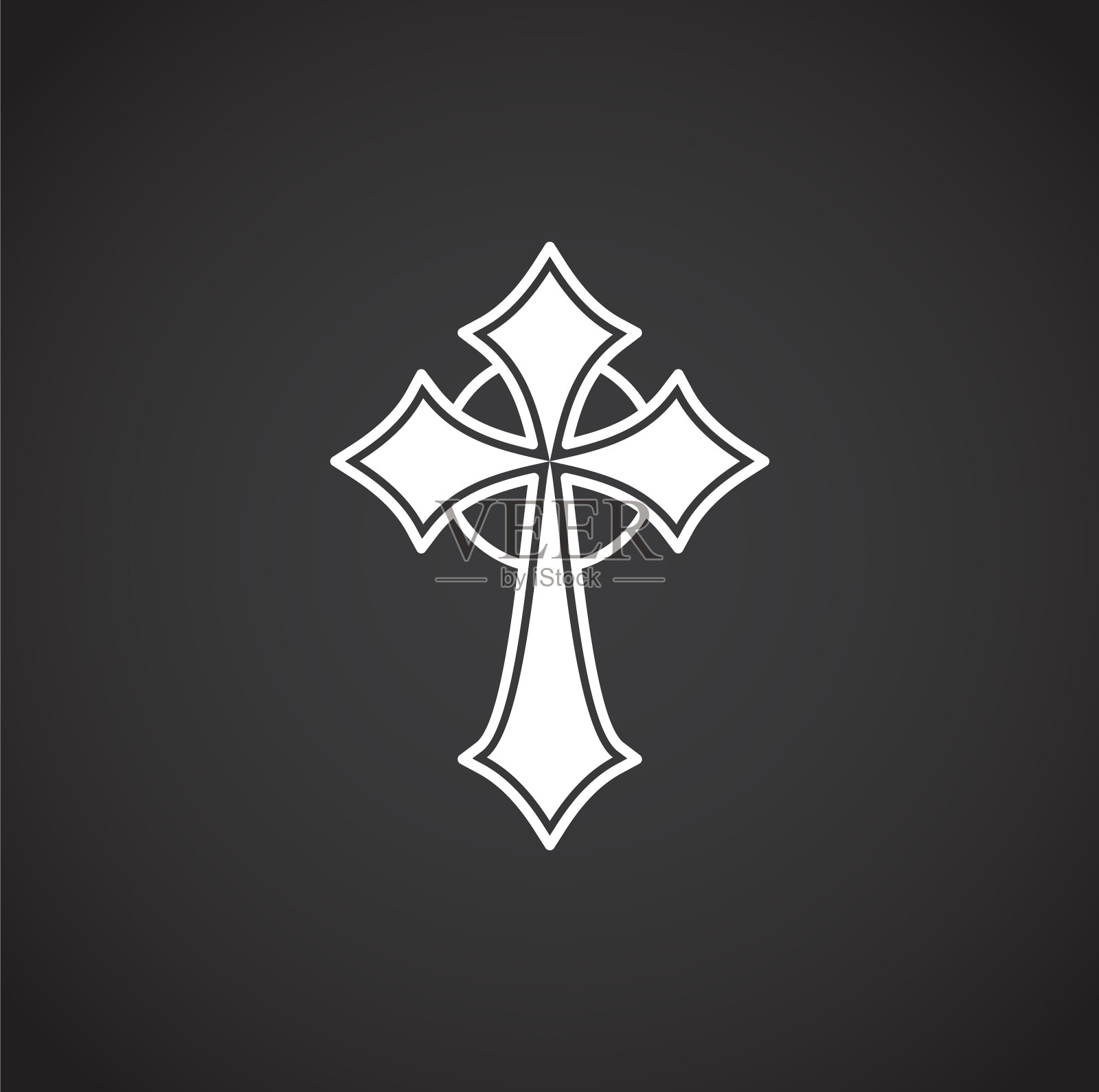 十字图标的背景图形和网络插画图片素材