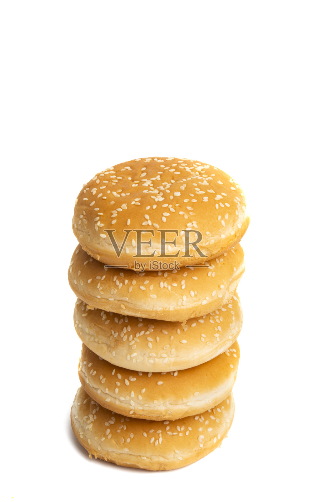 汉堡面包孤立的照片摄影图片