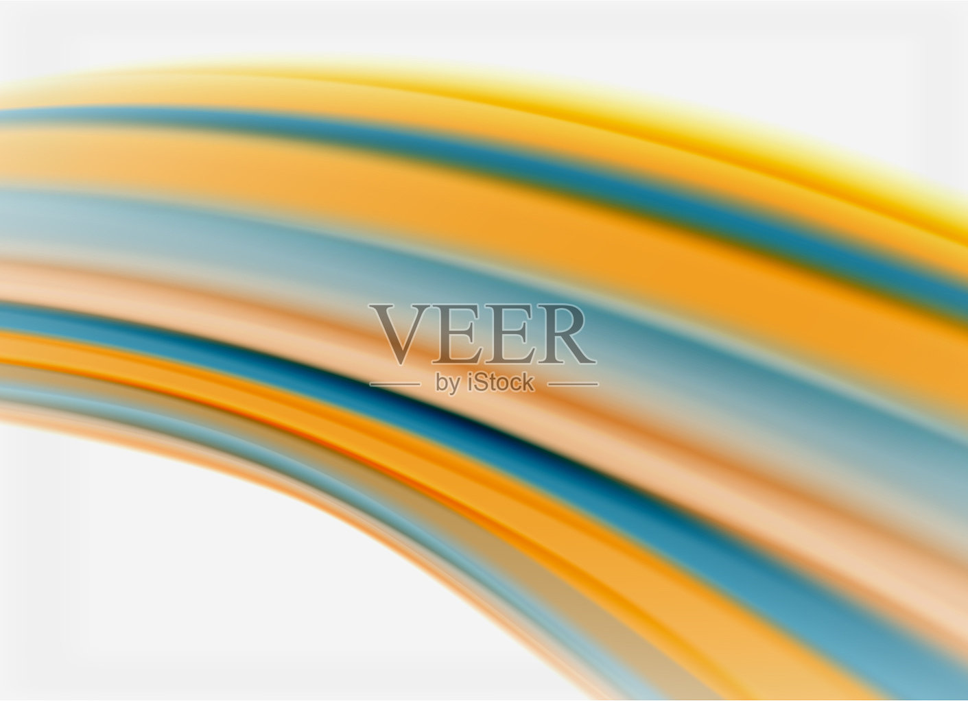 波浪线条抽象背景光滑的丝绸设计插画图片素材