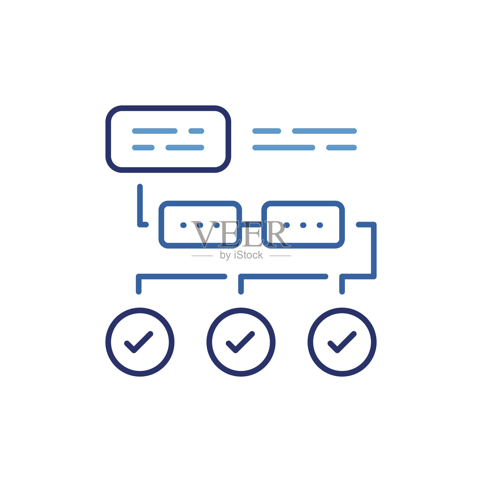 组织结构图标插画图片素材