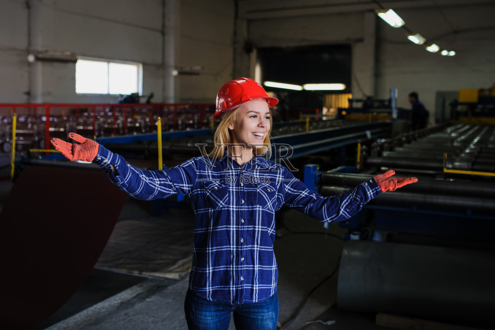 金属瓦制造厂照片摄影图片