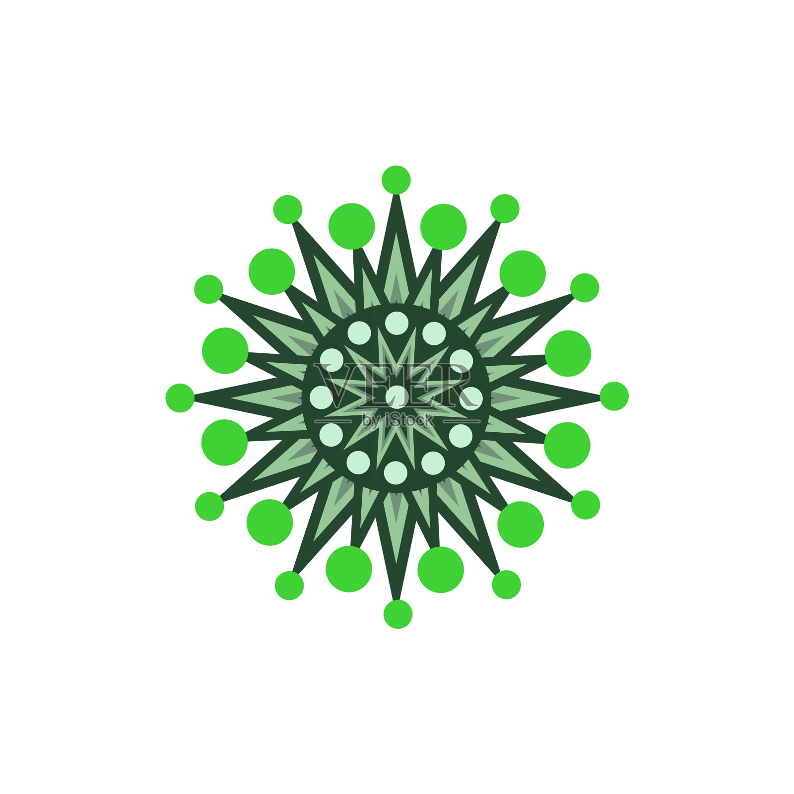 原住民艺术点画图标标志设计插画图片素材