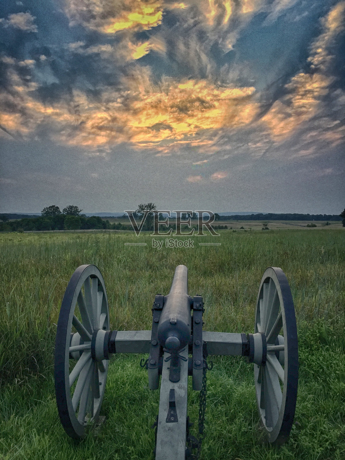葛底斯堡战场照片摄影图片