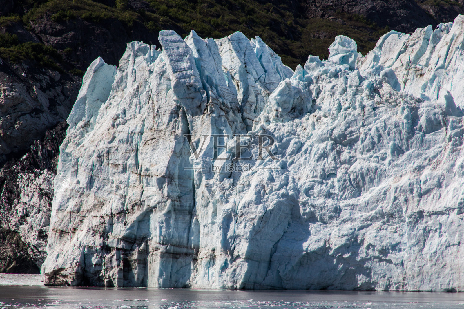 阿拉斯加冰川湾照片摄影图片