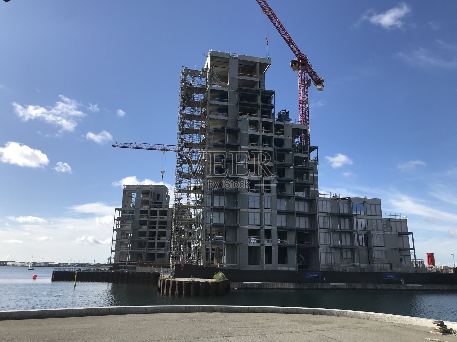 建设海景豪华公寓照片摄影图片