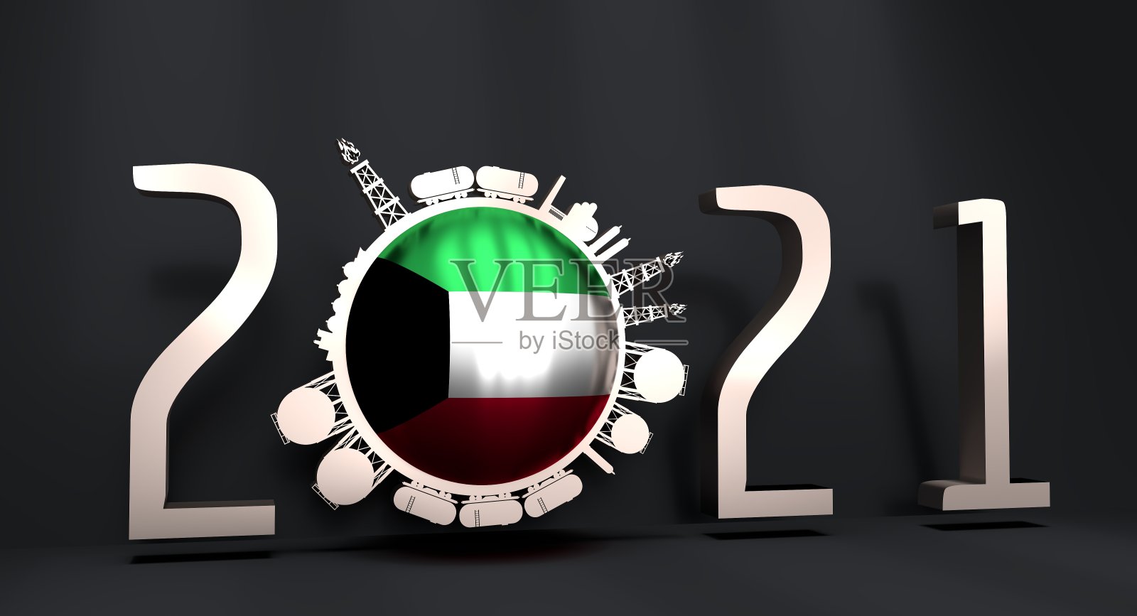 天然气行业的设计理念。照片摄影图片