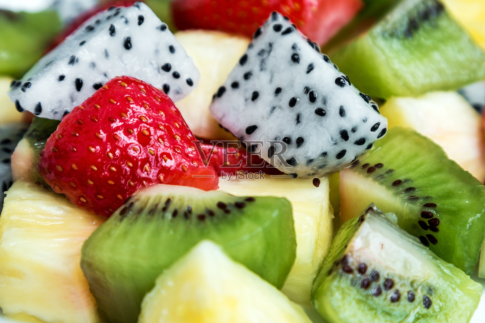 新鲜水果和浆果的分类照片摄影图片