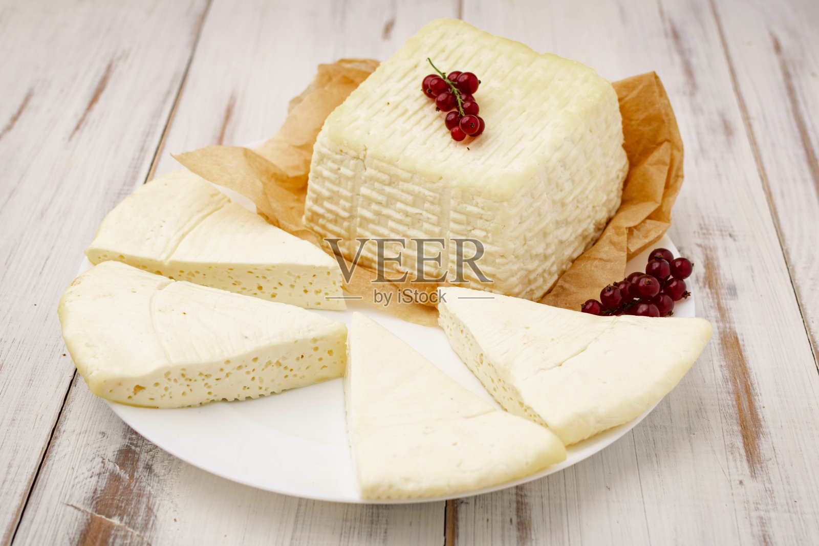 自制的奶酪，奶酪。牛奶产品。照片摄影图片