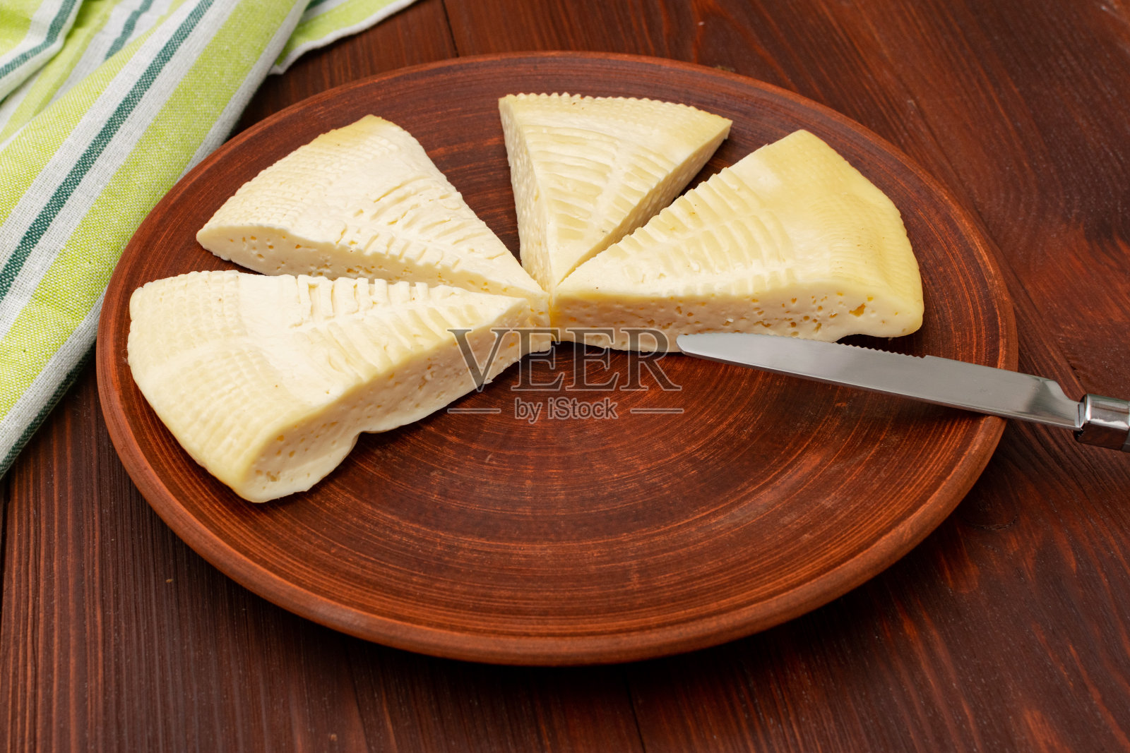 自制的奶酪，奶酪。牛奶产品。照片摄影图片