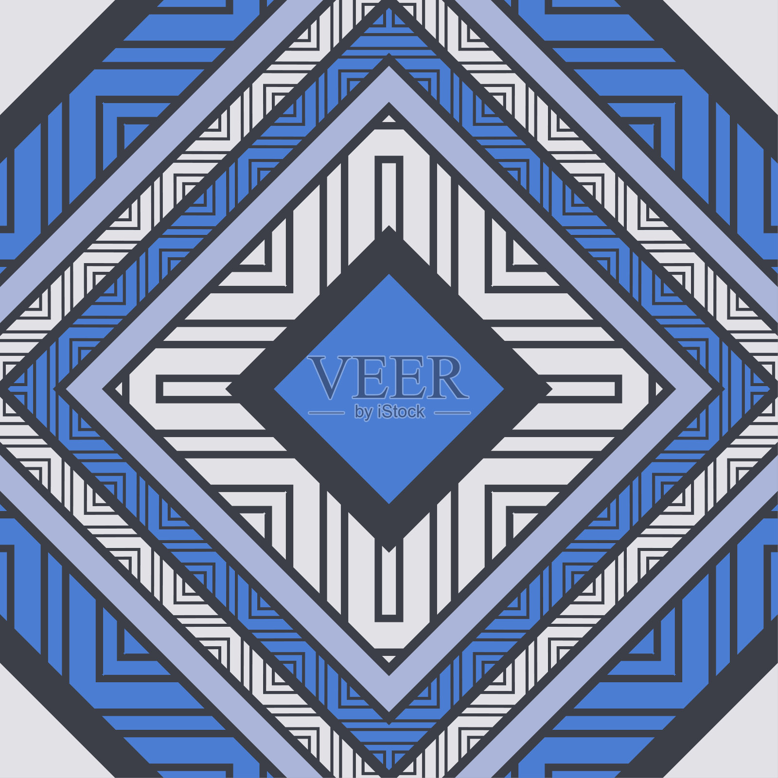 直线的几何正方形。无缝模式。简单的设计。插画图片素材