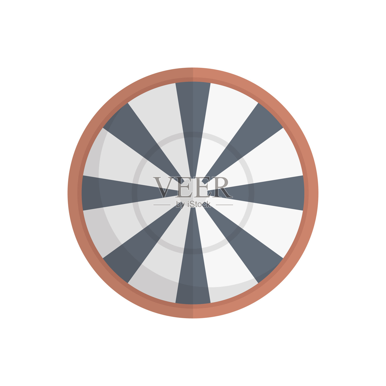 圆靶插画图片素材