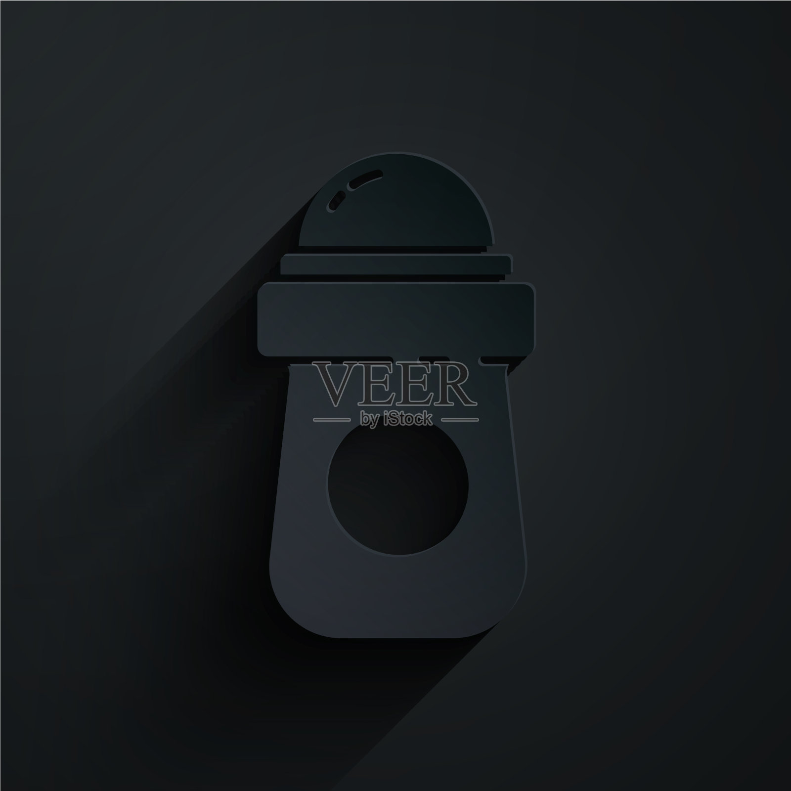 剪纸止汗除臭剂卷图标图标素材