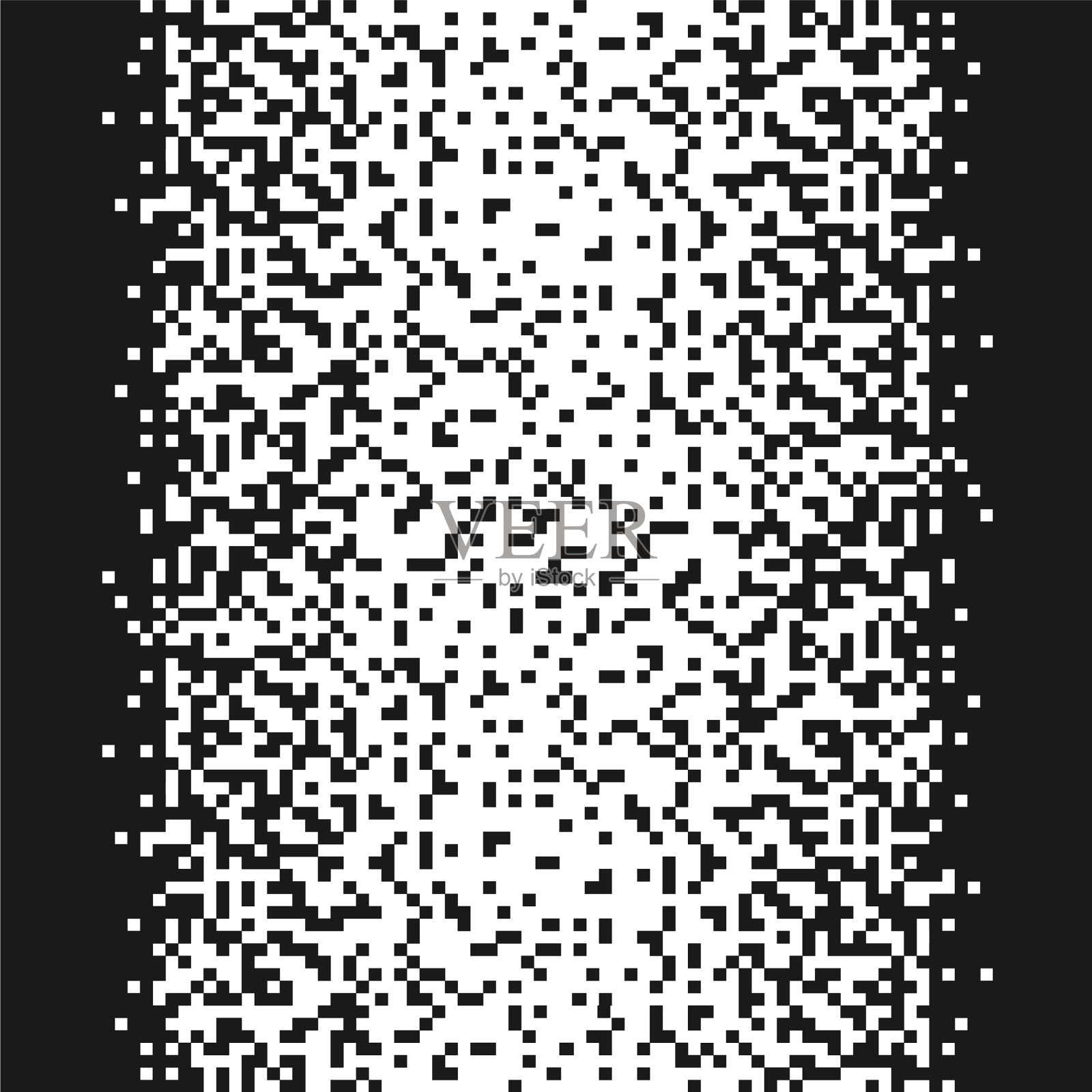 像素分散溶解插画图片素材