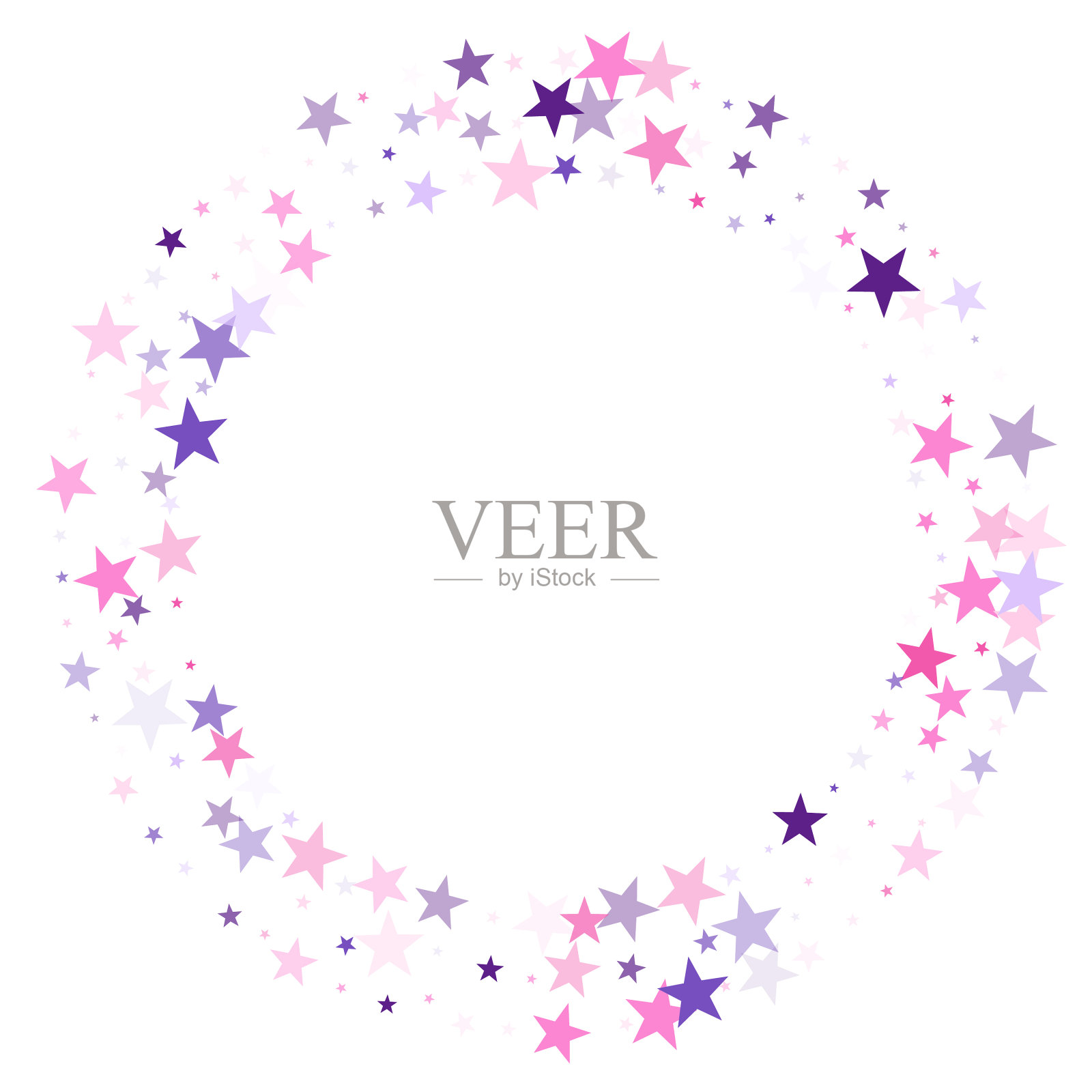 烟花闪耀着节日的象征插画图片素材