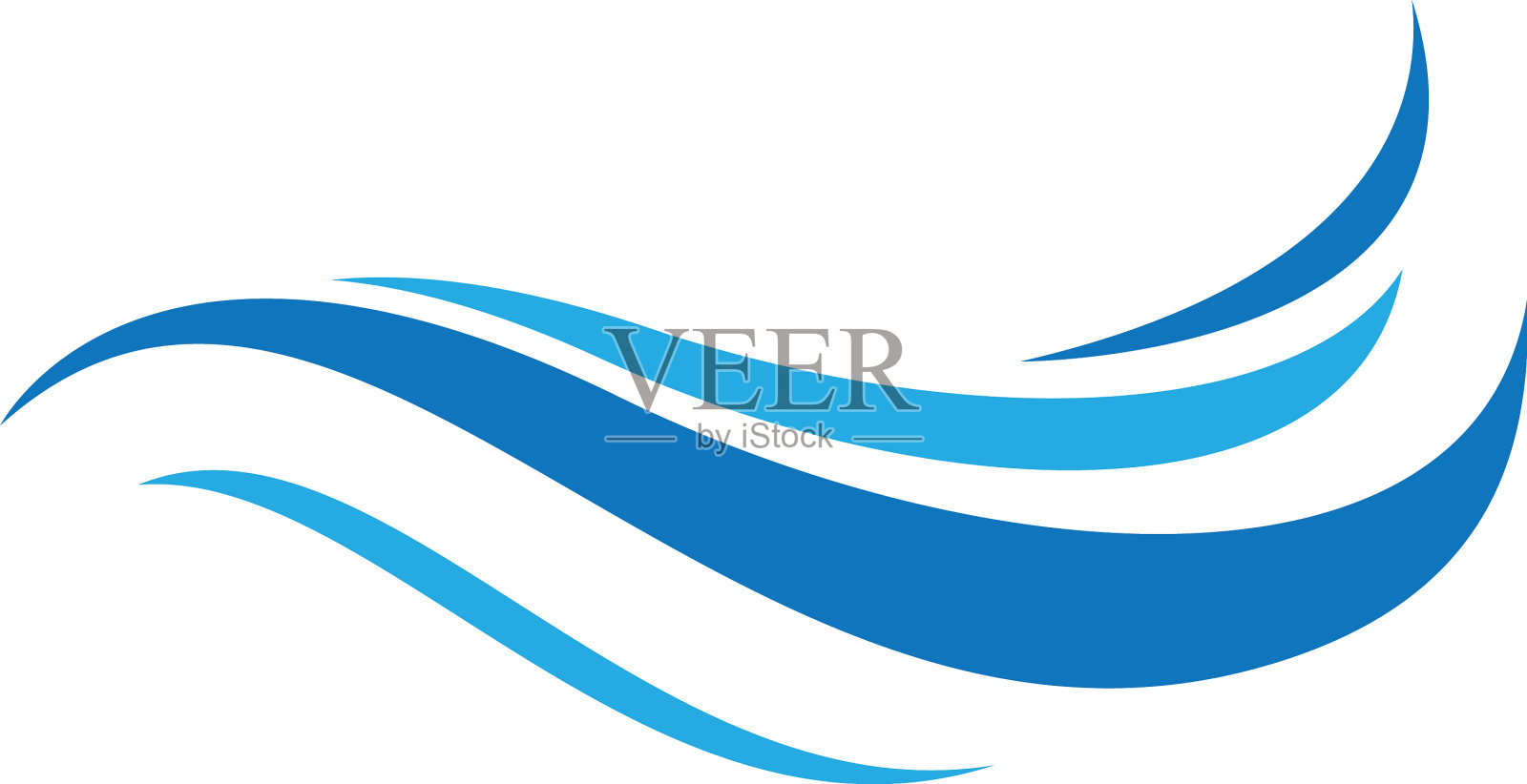 波符号图标设计元素图片