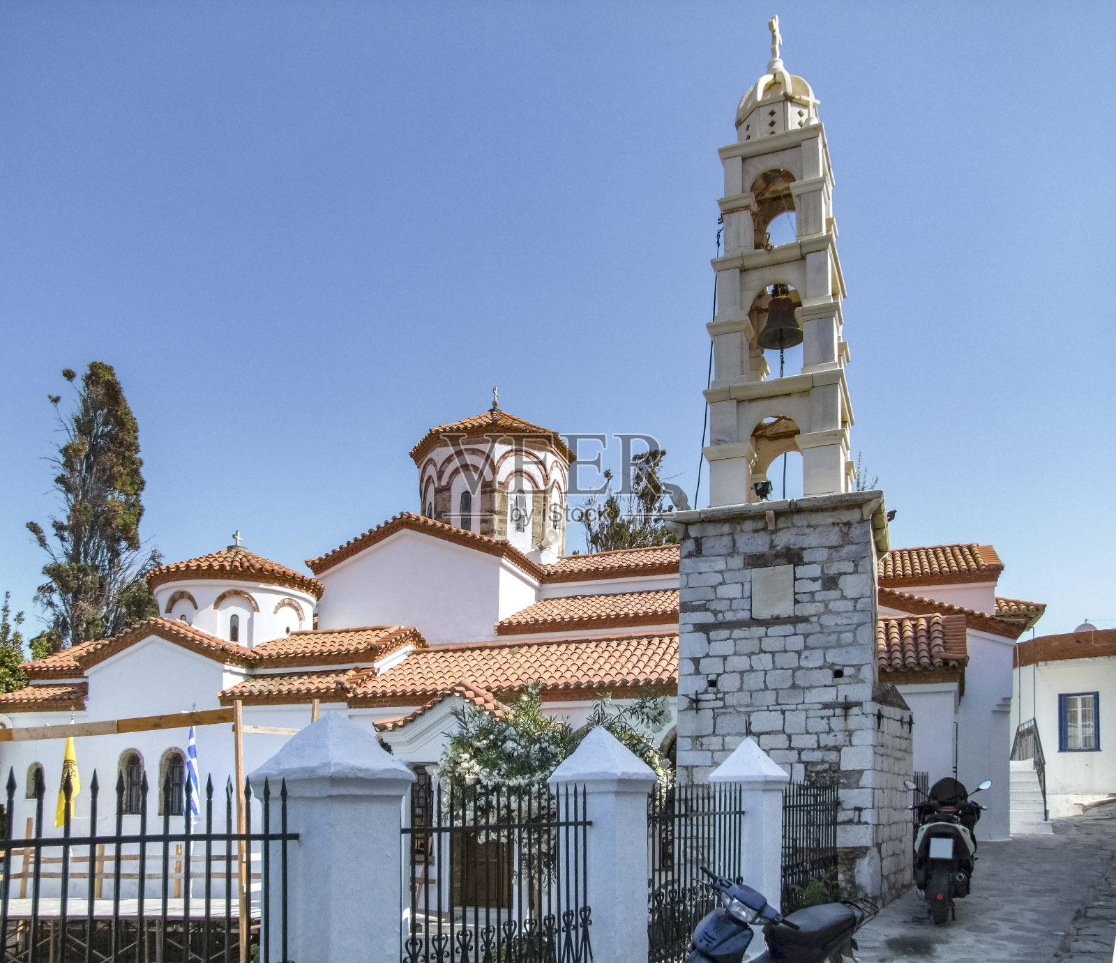 斯科普洛斯在斯帕雷兹照片摄影图片