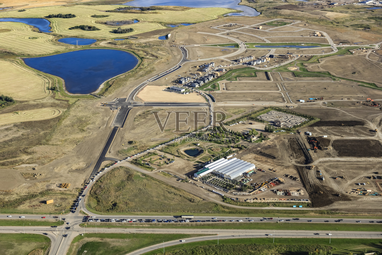 萨斯卡通布莱顿社区照片摄影图片