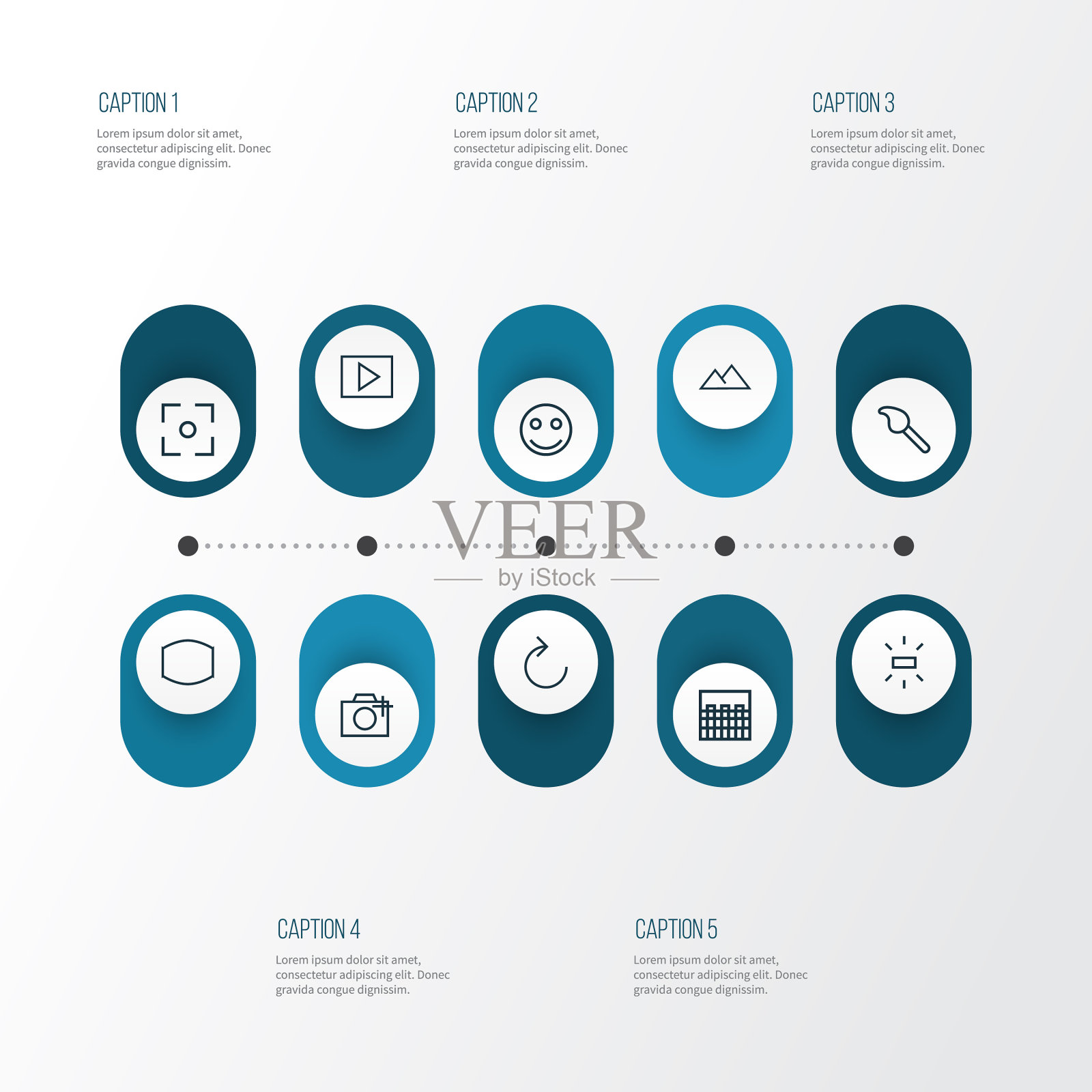 图像图标线条样式设置与过滤图标素材