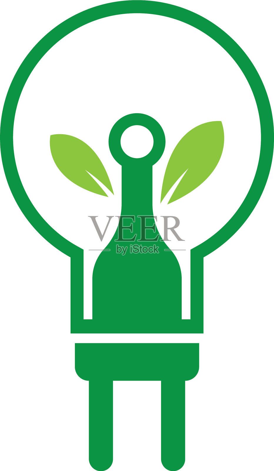 生态能源图标设计元素图片