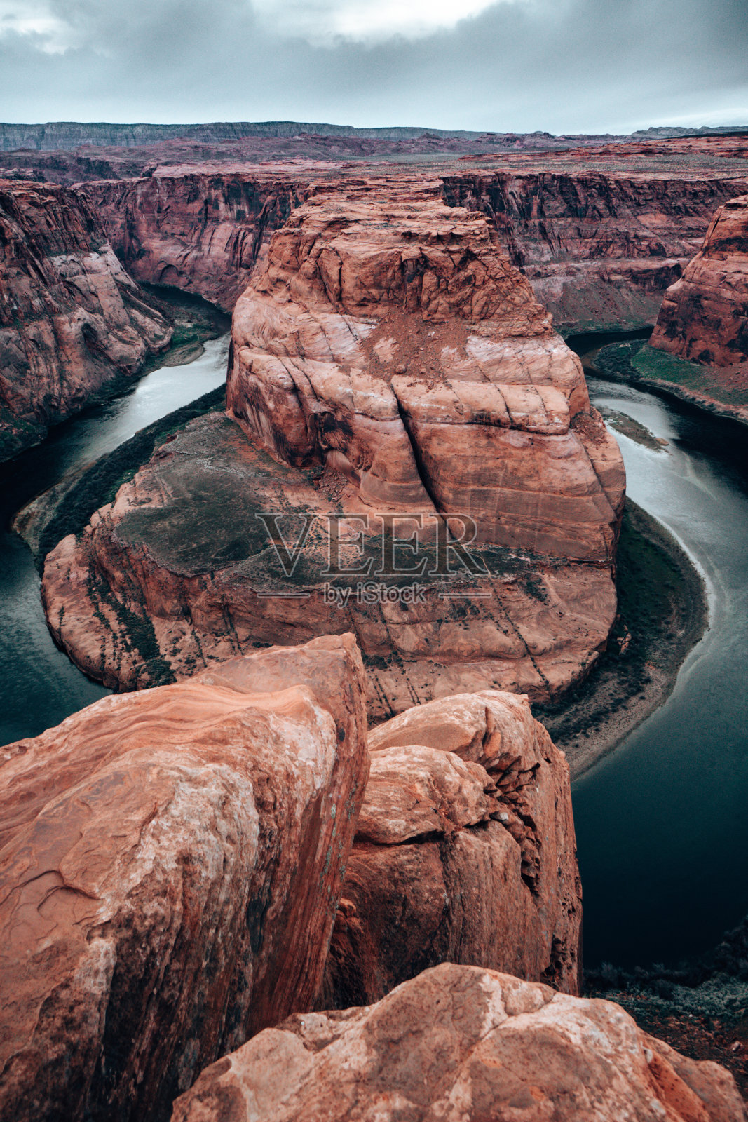 马蹄弯曲景观照片摄影图片