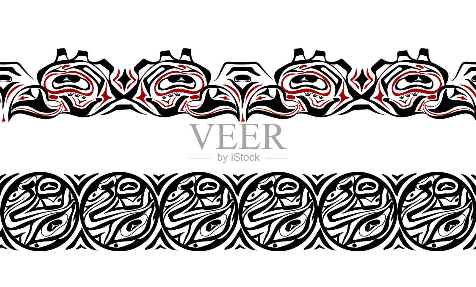 抽象背景北美本土设置图标素材