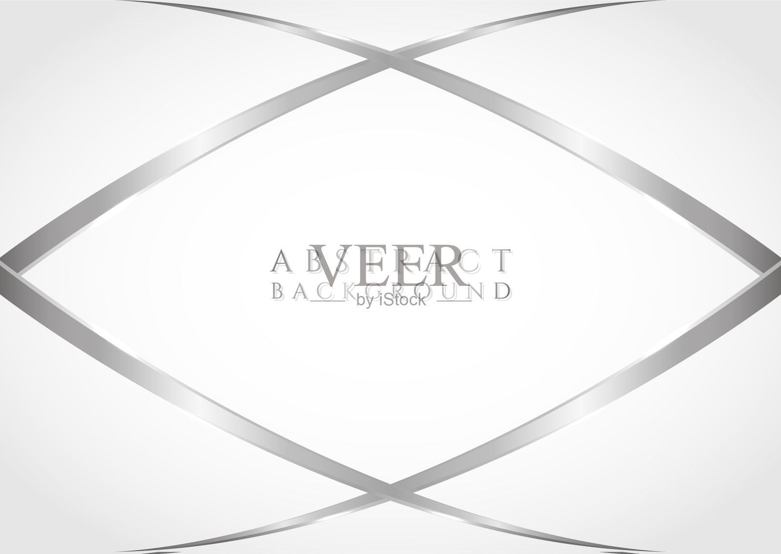 抽象金属背景曲线造型设计插画图片素材