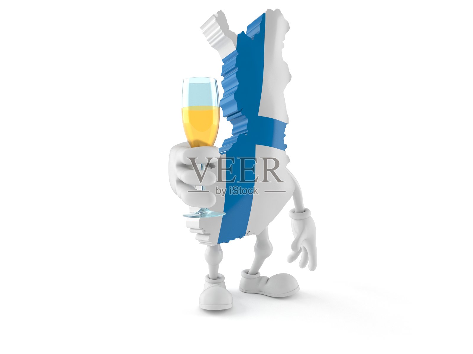 芬兰字符敬酒照片摄影图片