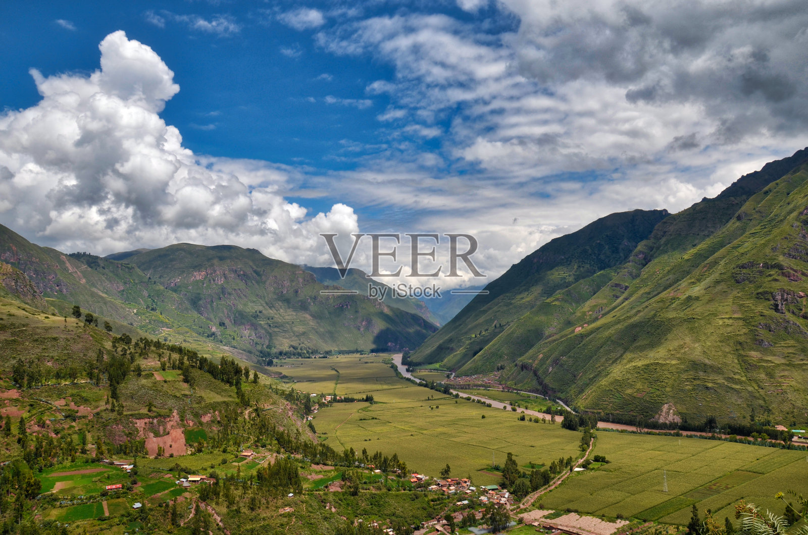 秘鲁印加乌鲁班巴的圣谷照片摄影图片