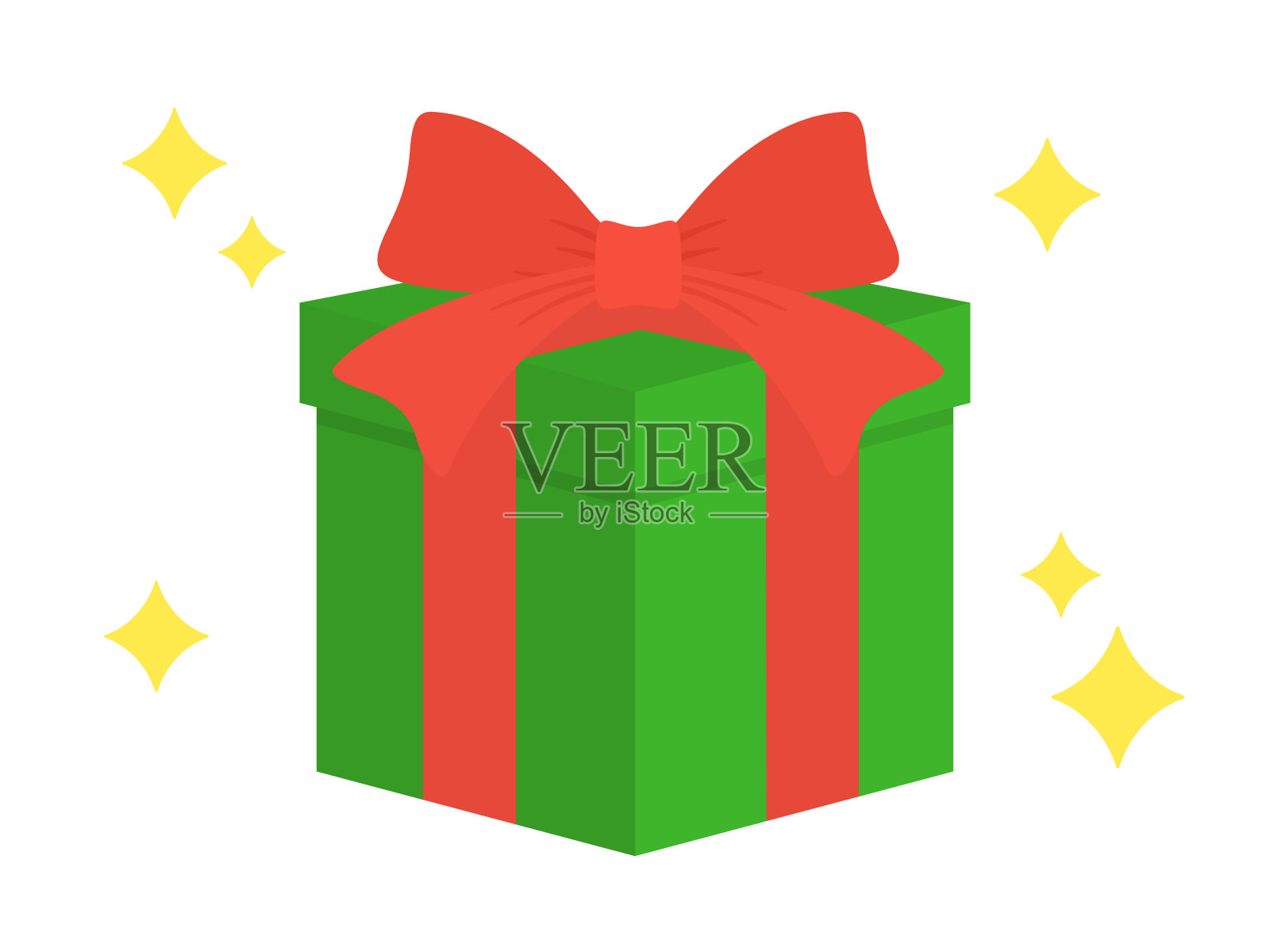 礼物盒插画图片素材