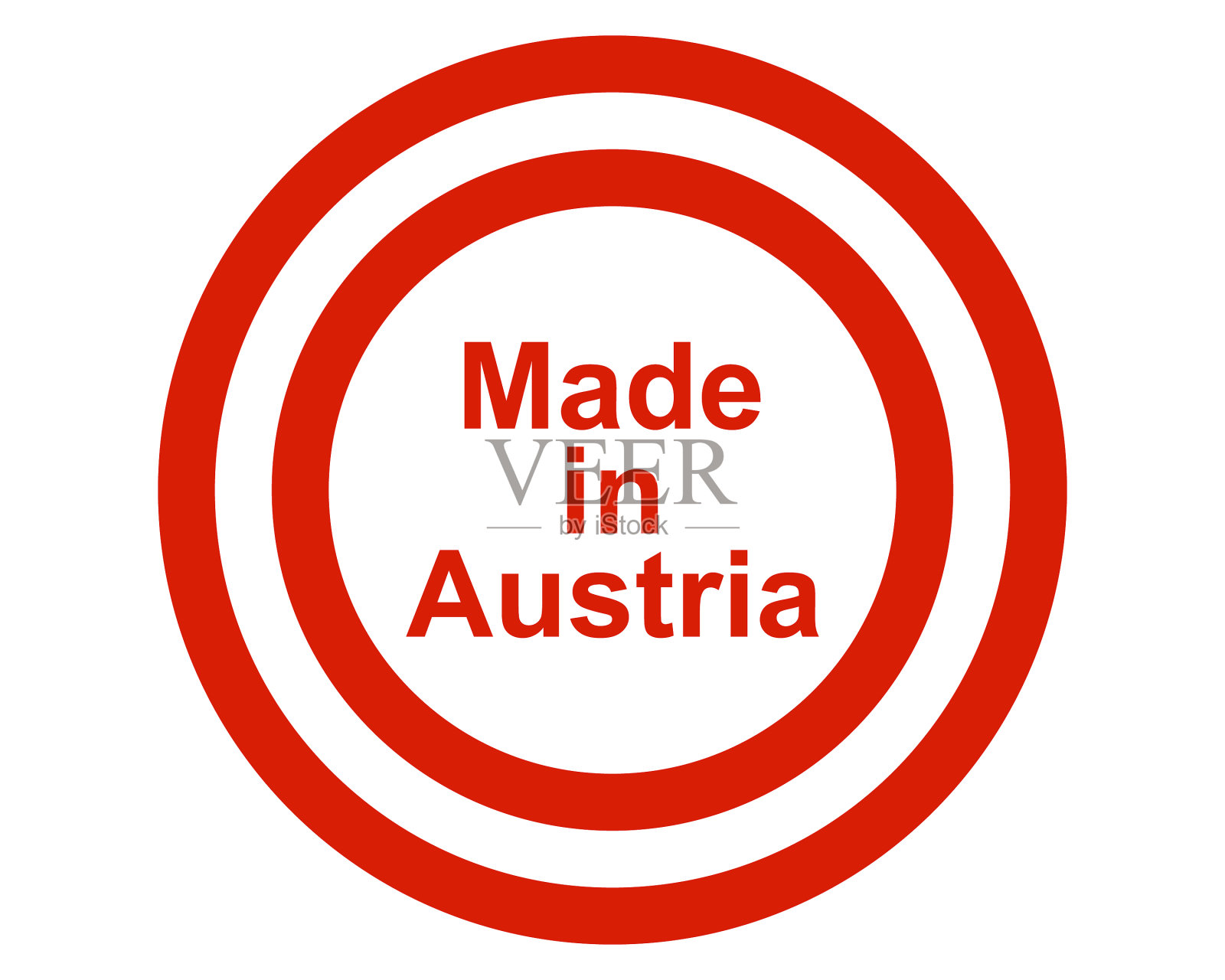 奥地利制造的优质印章插画图片素材