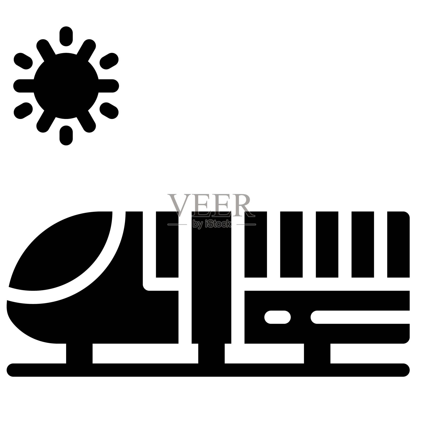 高铁图标，暑假相关矢量插画图片素材