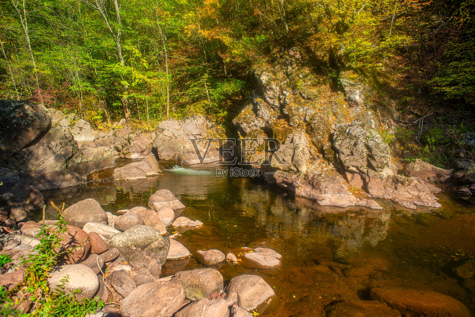 美丽的托波尔斯卡河，在老山或斯塔拉平原照片摄影图片