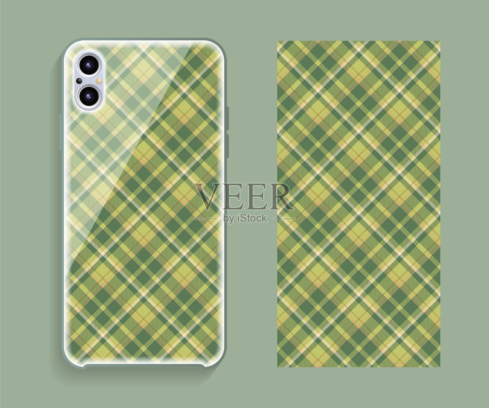 智能手机封面设计模型模板几何设计模板素材