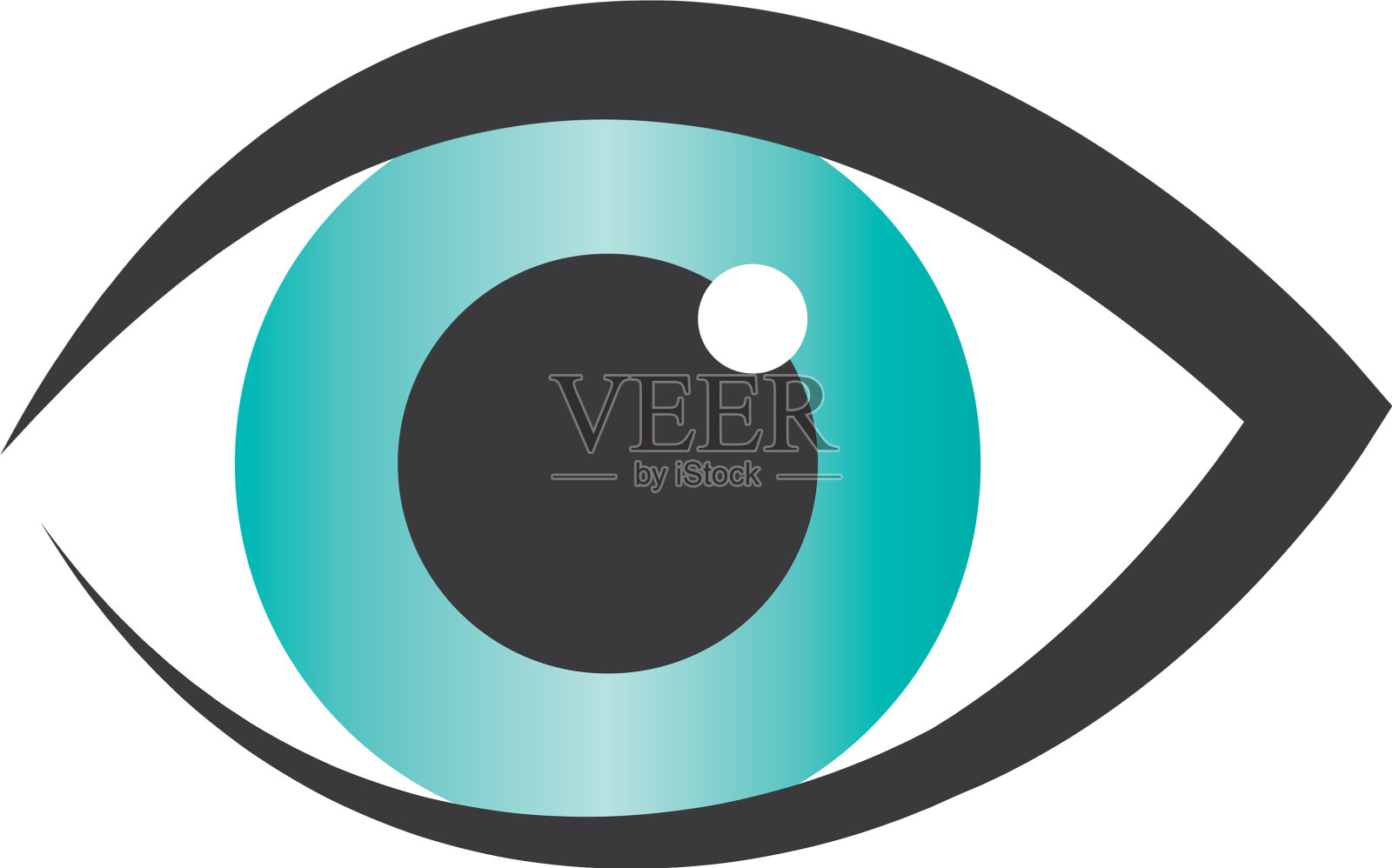 眼睛符号设计设计元素图片