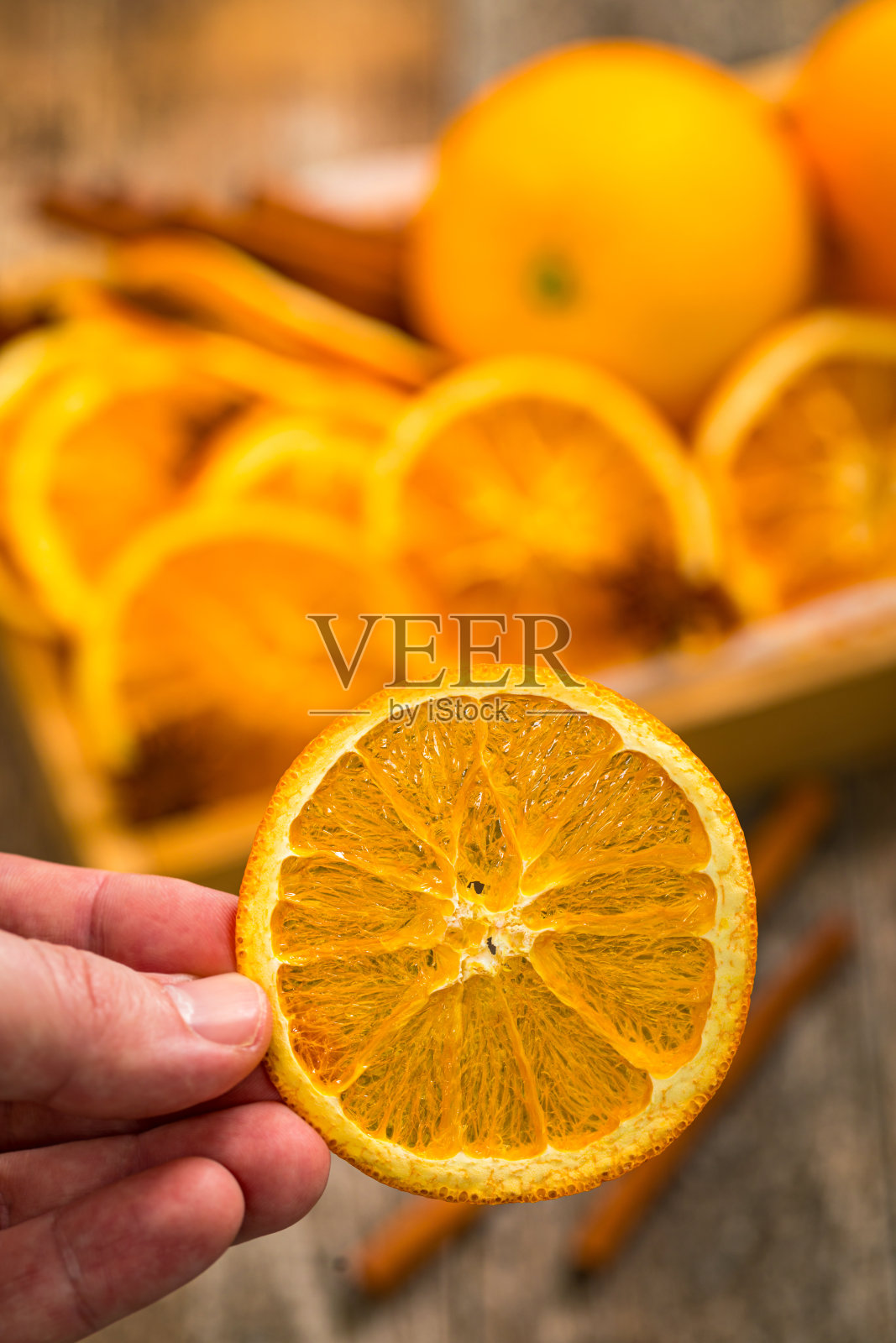 干桔子片小吃照片摄影图片