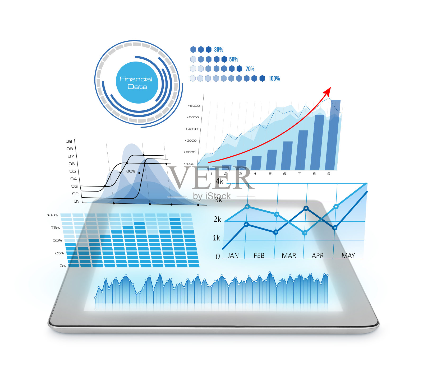 未来的触摸屏界面照片摄影图片