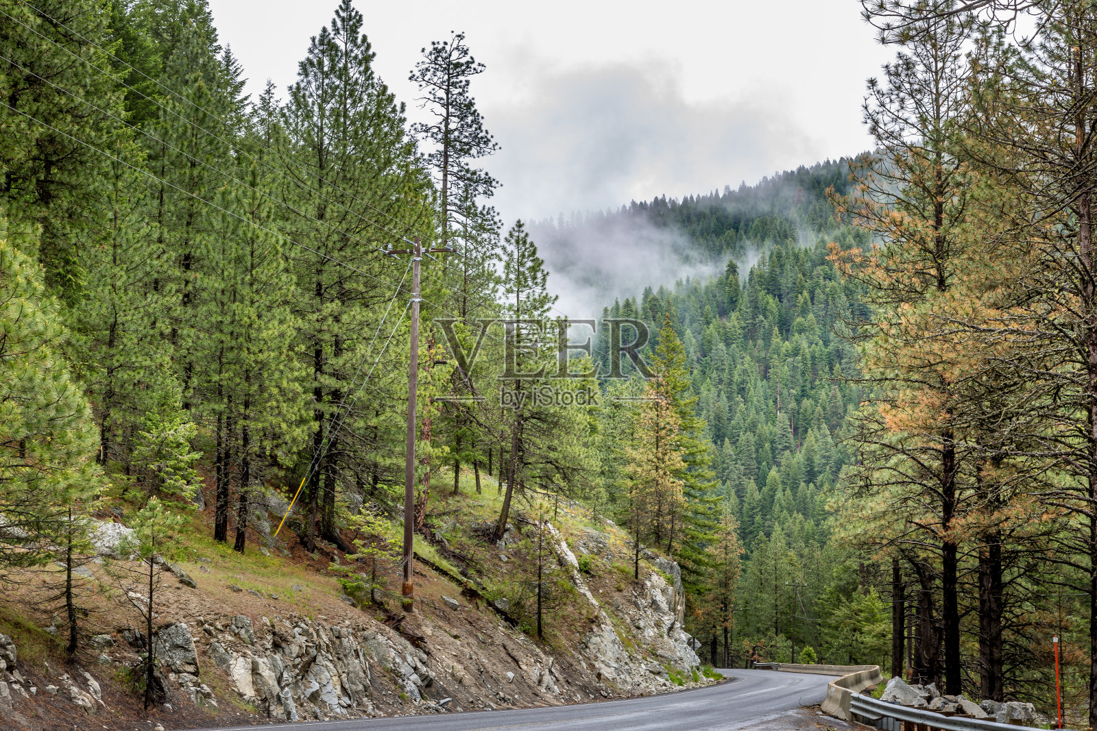 爱达荷州的山照片摄影图片