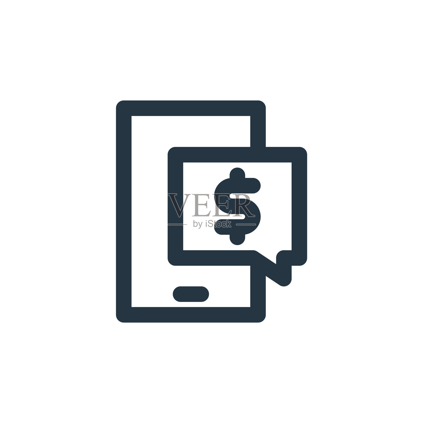 电子商务矢量图标孤立在白色背景。大纲，细线电子商务图标网站设计和移动，应用程序开发。细线电子商务轮廓图标矢量插图。图标素材