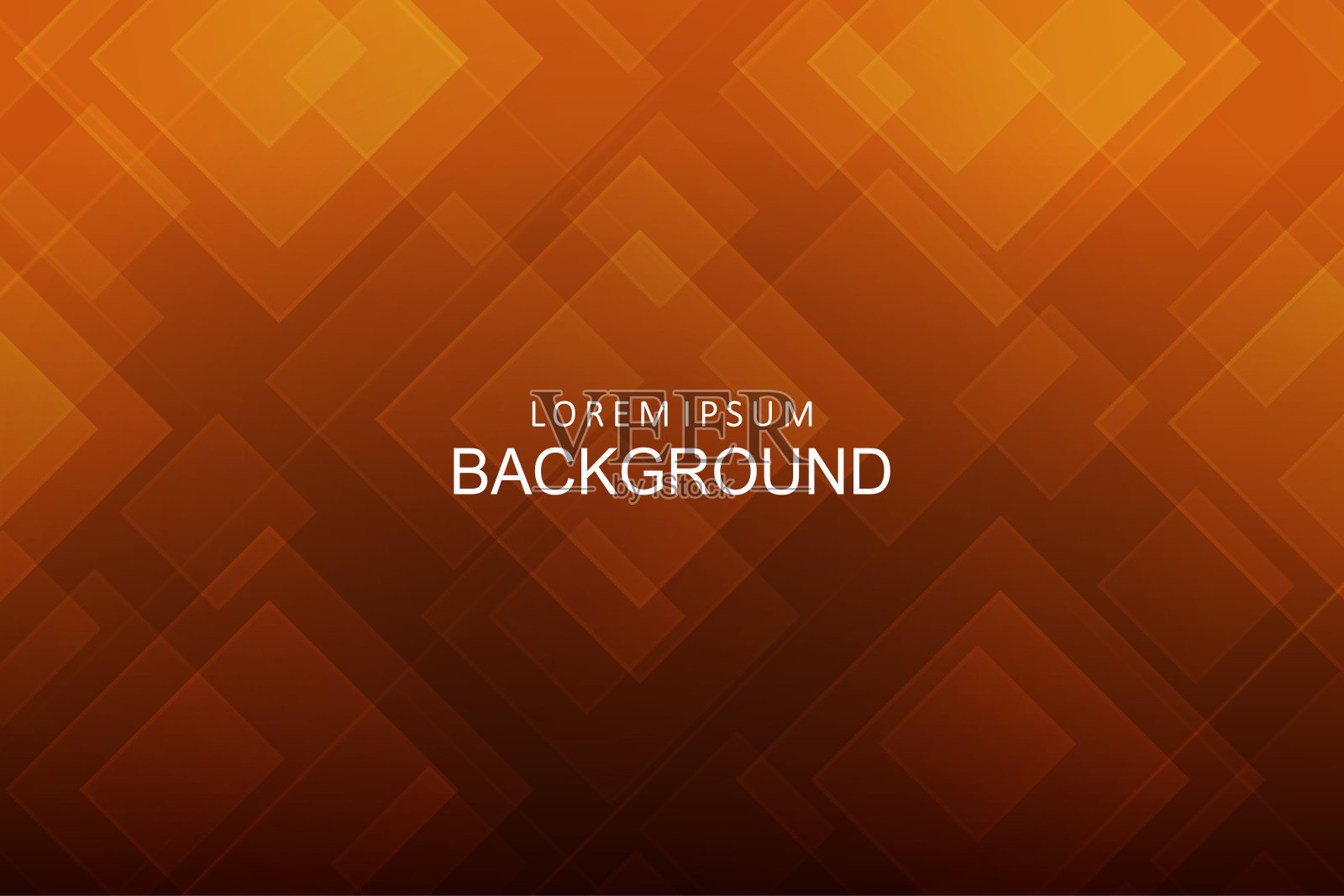 抽象棕色几何构图，乱画正方形插画图片素材