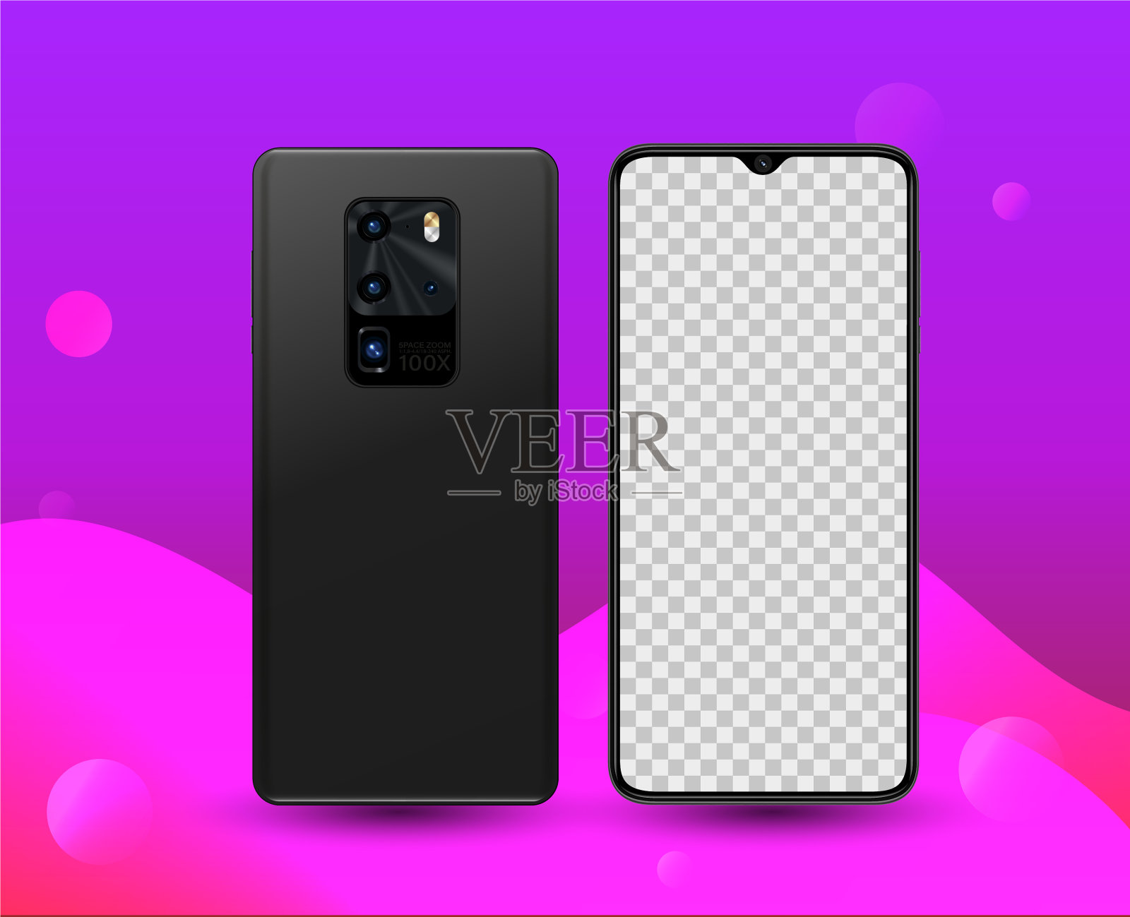 智能手机模型插画图片素材