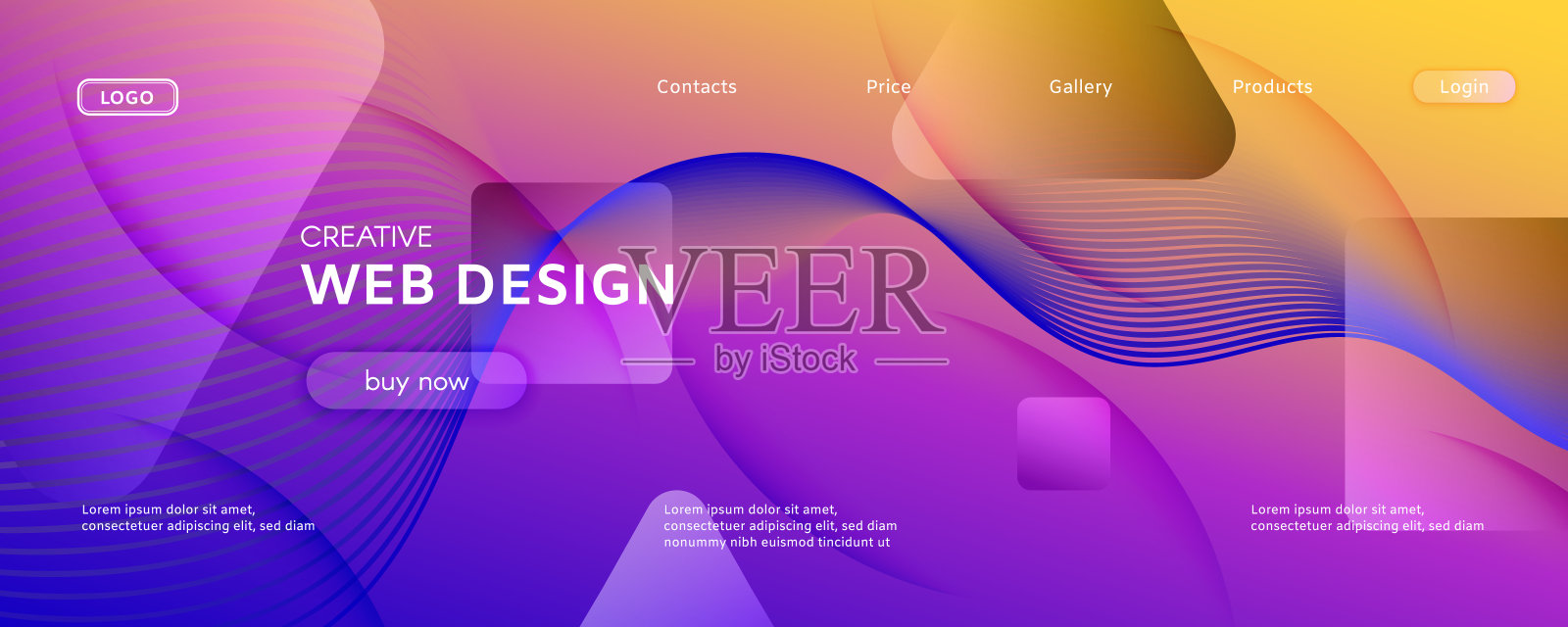 流体抽象。流墙纸。3d线纹理。插画图片素材